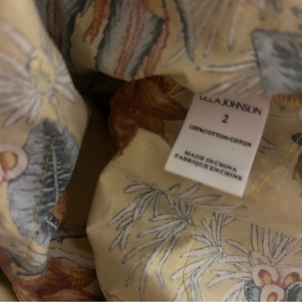 Ulla Johnson Josefine Yellow Floral Maxi Dress - Picture 14 of 15